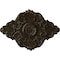 Ekena Millwork Piedmont Ceiling Medallion, Hand-Painted Stone Hearth Crackle, 37"W x 26"H x 1 3/8"P CM37X26PESHC - alternate 1